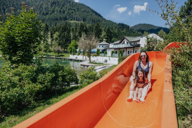 Wasserrutsche beim Seepark © TVB St. Martin_Bernhard Moser