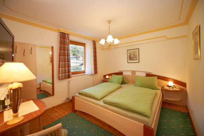 Schlafzimmer im Appartement Fernblick