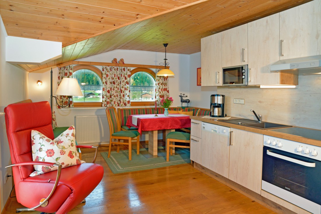 Wohnküche mit Essecke