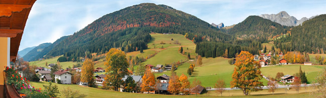 Panoramaaussicht vom Haus Elisabeth