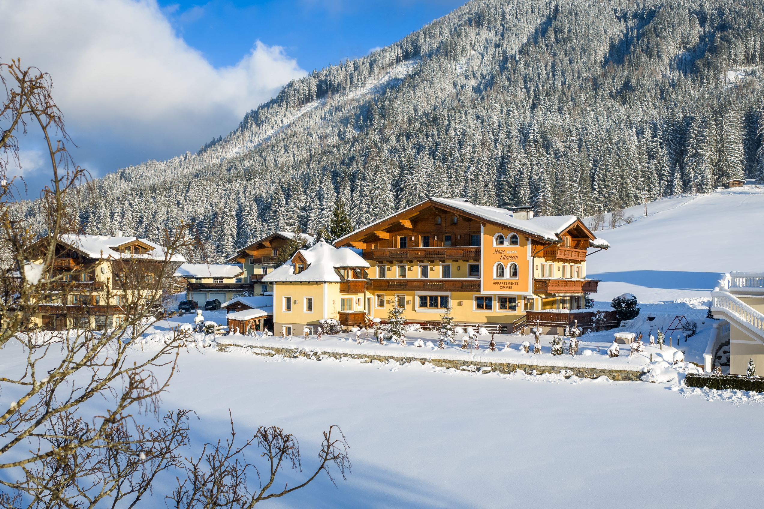 Winterurlaub im Haus Elisabeth in St. Martin am Tennengebirge, Lammertal, Skigebiet Dachstein West