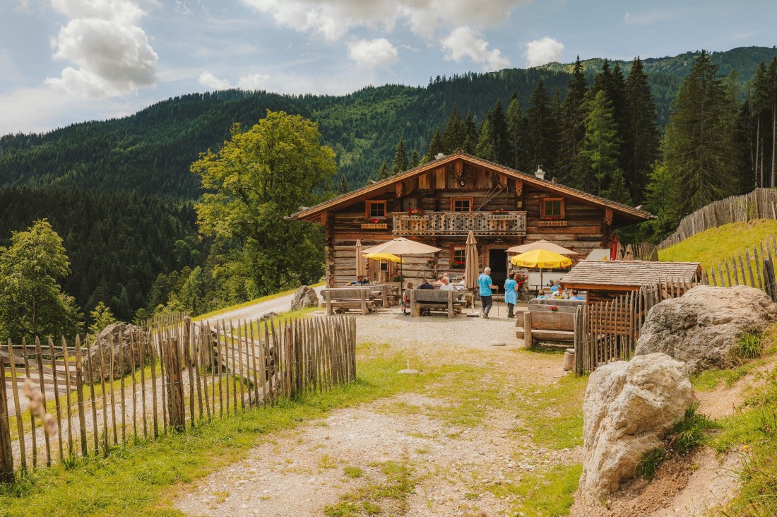 Mountainbiketour zur Spiessalm und dem Lammertaler Urwald © TVB St. Martin_Bernhard Moser