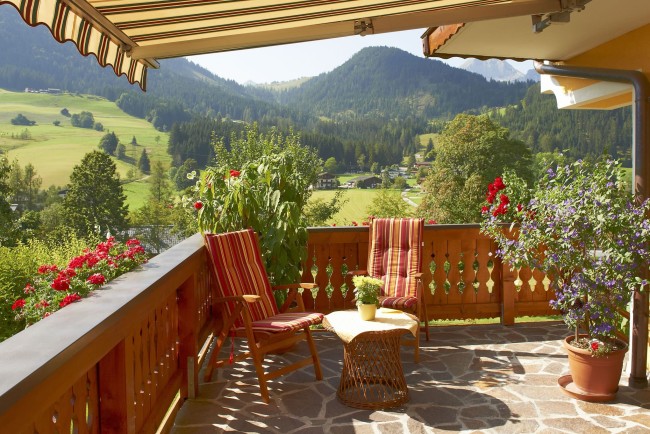 Sonnenterrasse im Haus Elisabeth