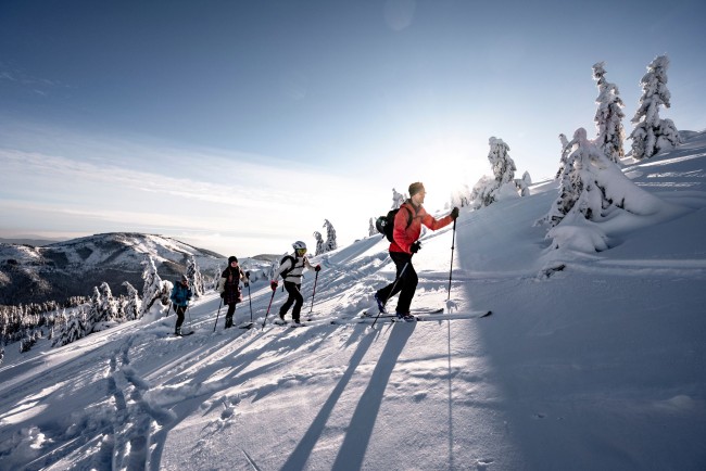 Skitouren, Schneeschuhwanderung im Salzburger Land © Shutterstock
