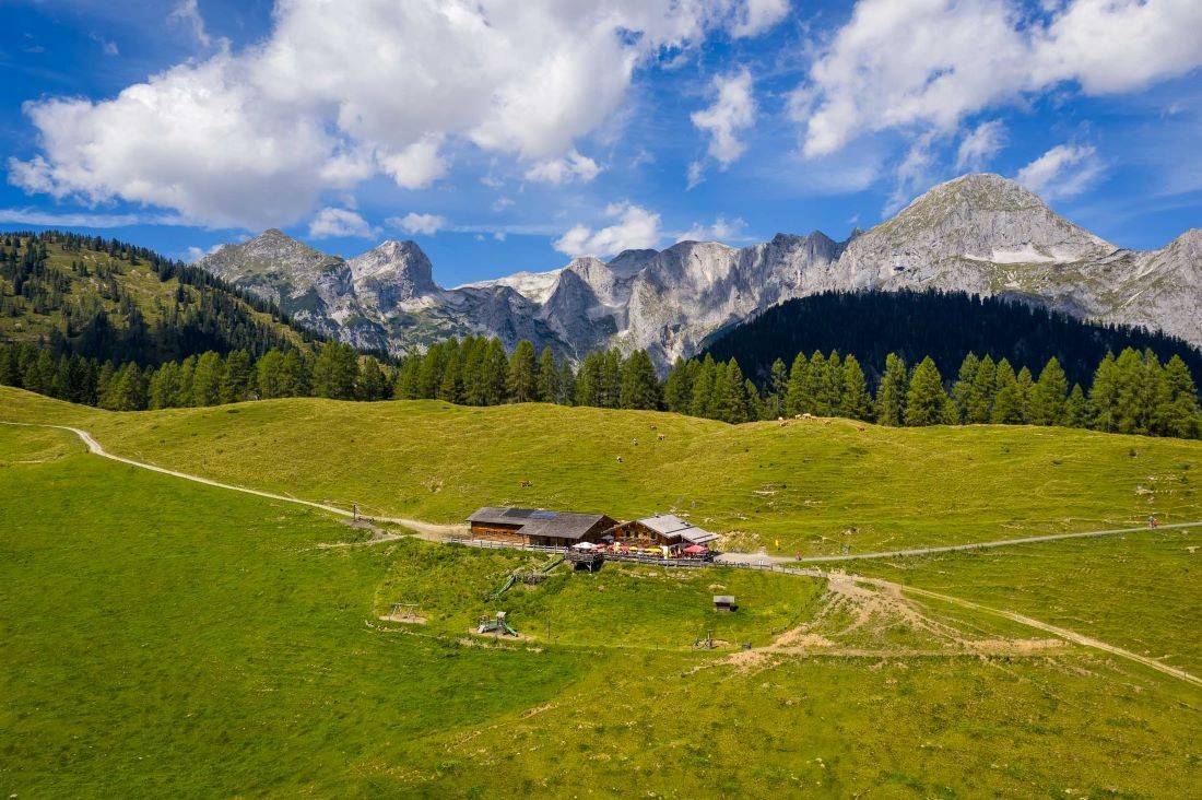 Blick zur Karalm