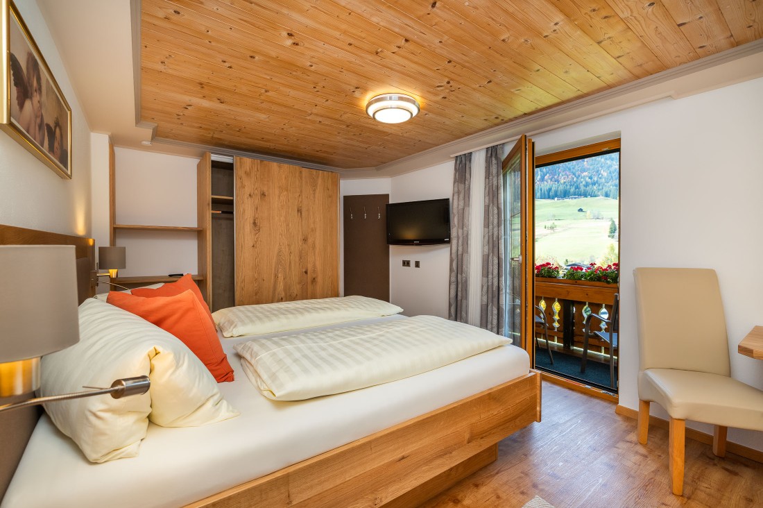 Doppelzimmer mit Aussicht vom Balkno
